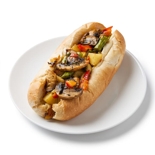 Veggie Hot Sandwich.